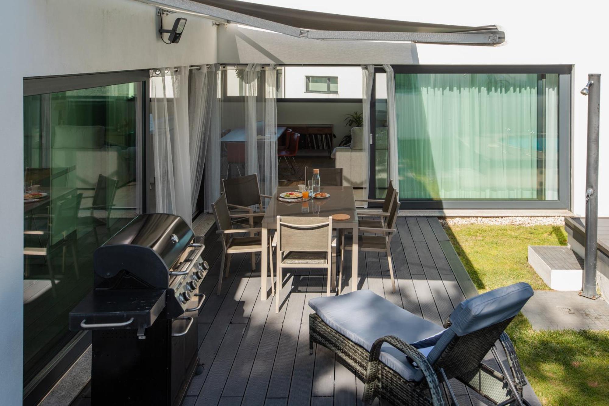 Villa Con Piscina Y Jardin, Santiago De Compostela Тео Экстерьер фото